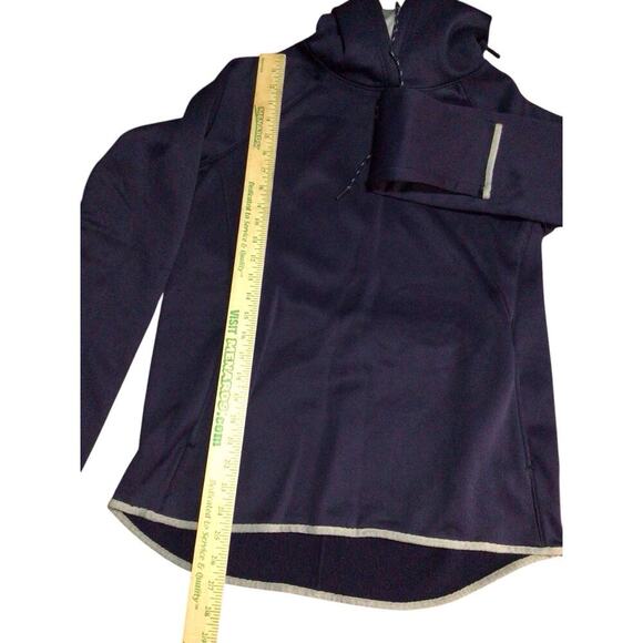Under Armour Storm Women’s UA Double Threat Armour Fleece Navy Blue Gray Medium - Picture 6 of 8